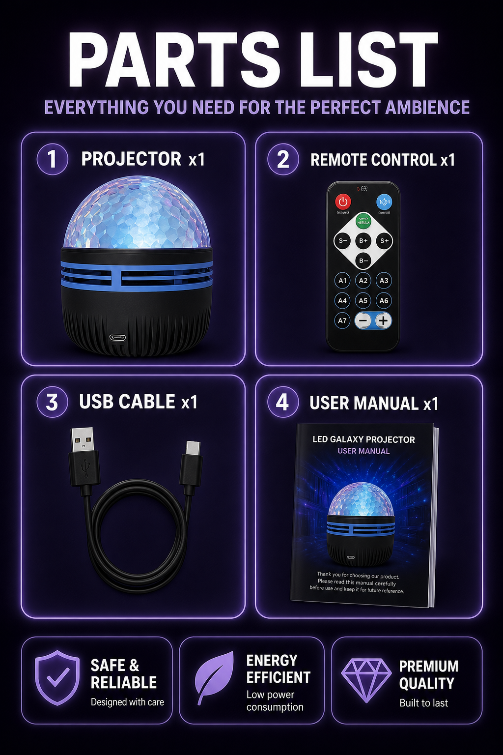 StarLz™ — Galaxy Projector